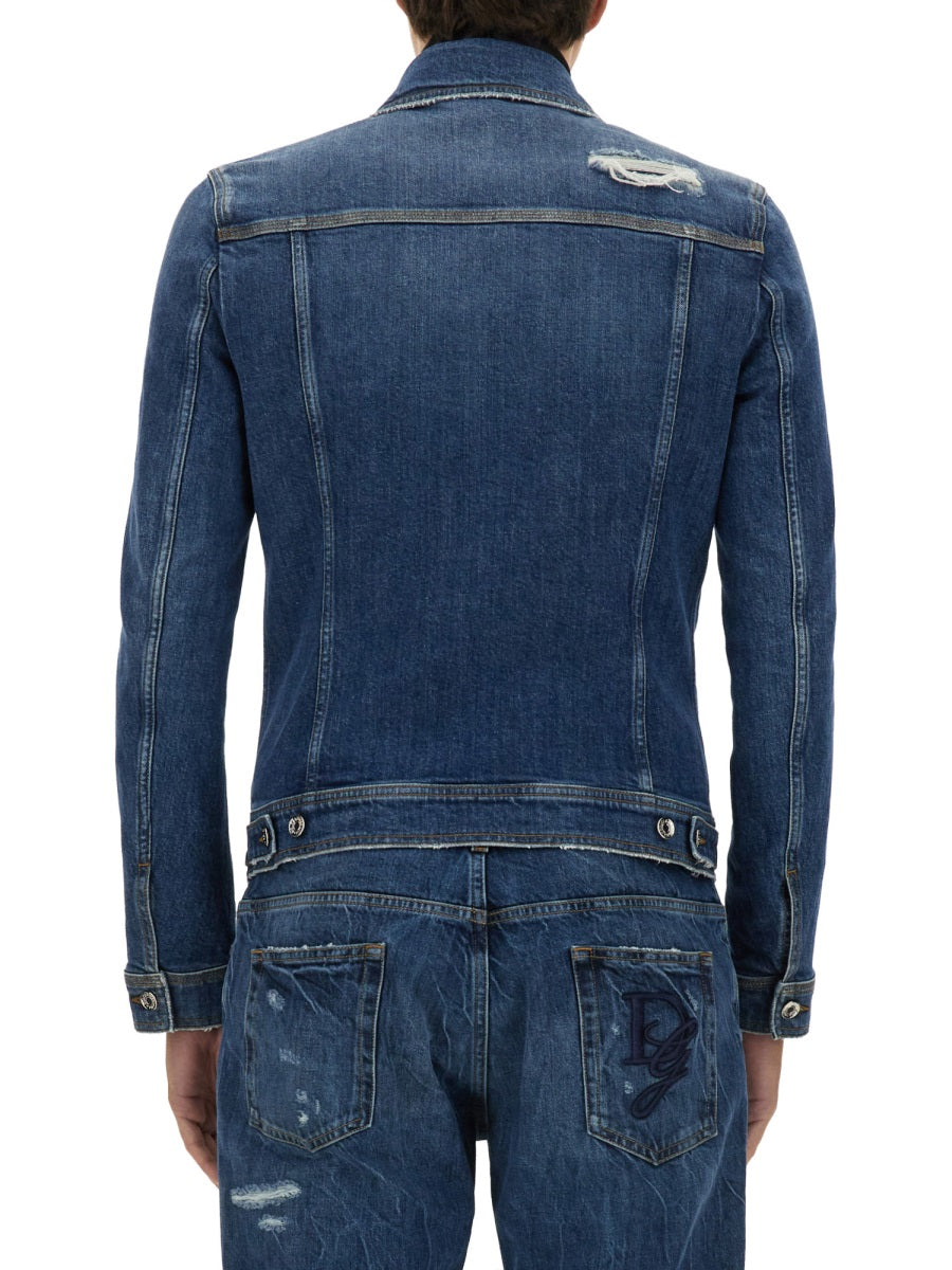 STRETHC DENIM JACKET