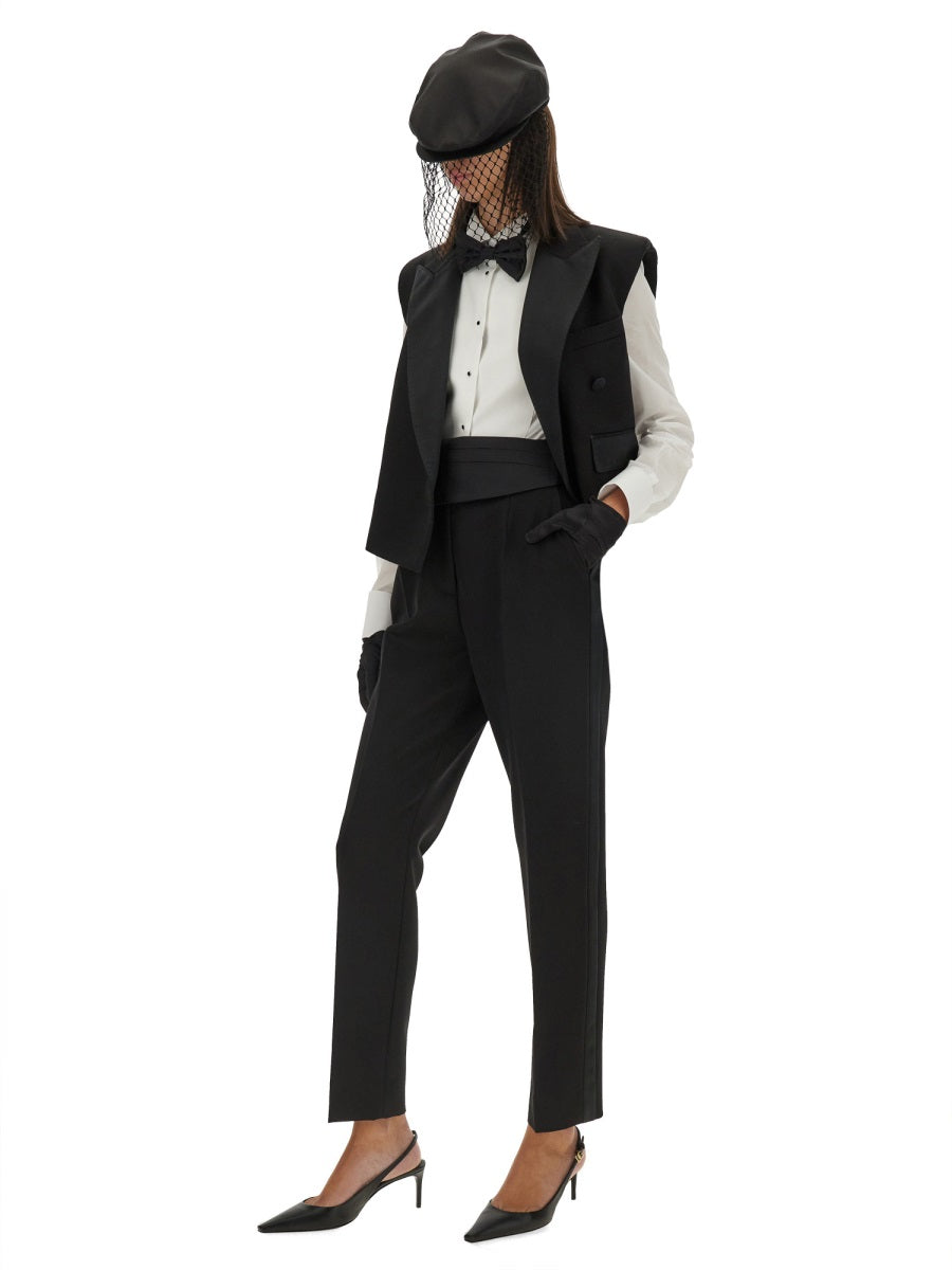 TAILORED TUXEDO PANTS