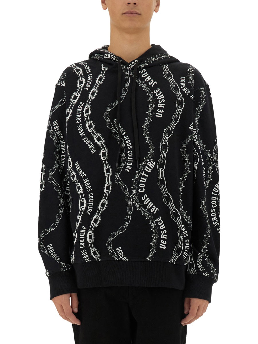 "CHAIN COUTURE" SWEATSHIRT