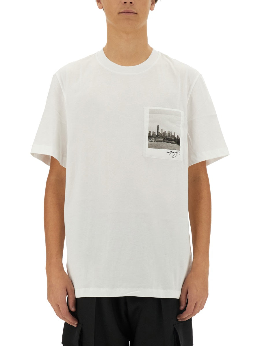 T-SHIRT POSTCARD SKYLINE