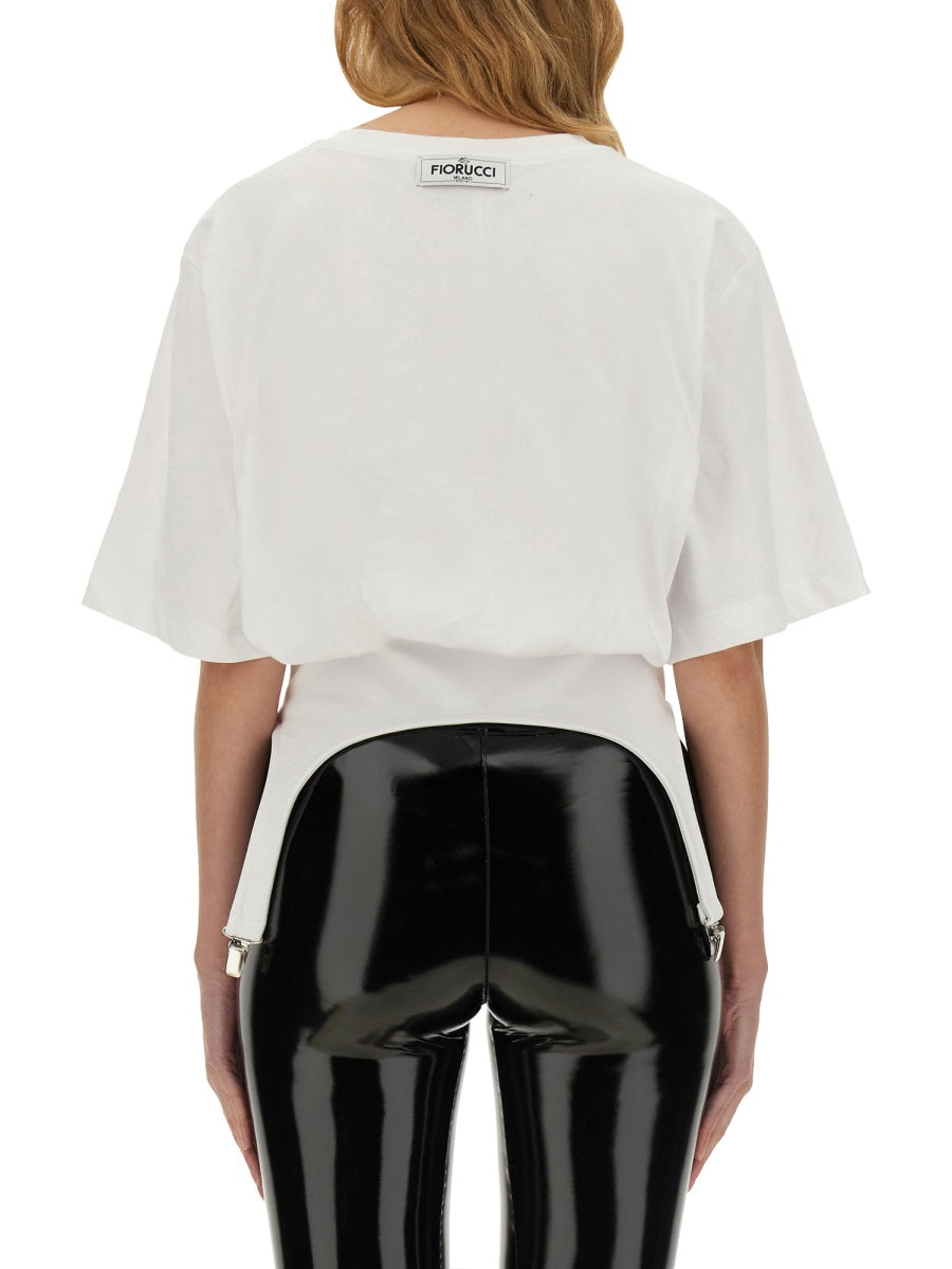 T-SHIRT WITH SUSPENDERS