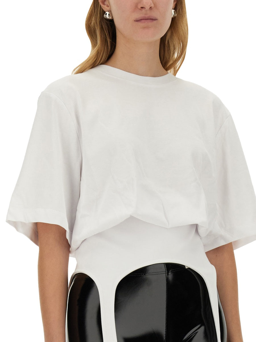 T-SHIRT WITH SUSPENDERS