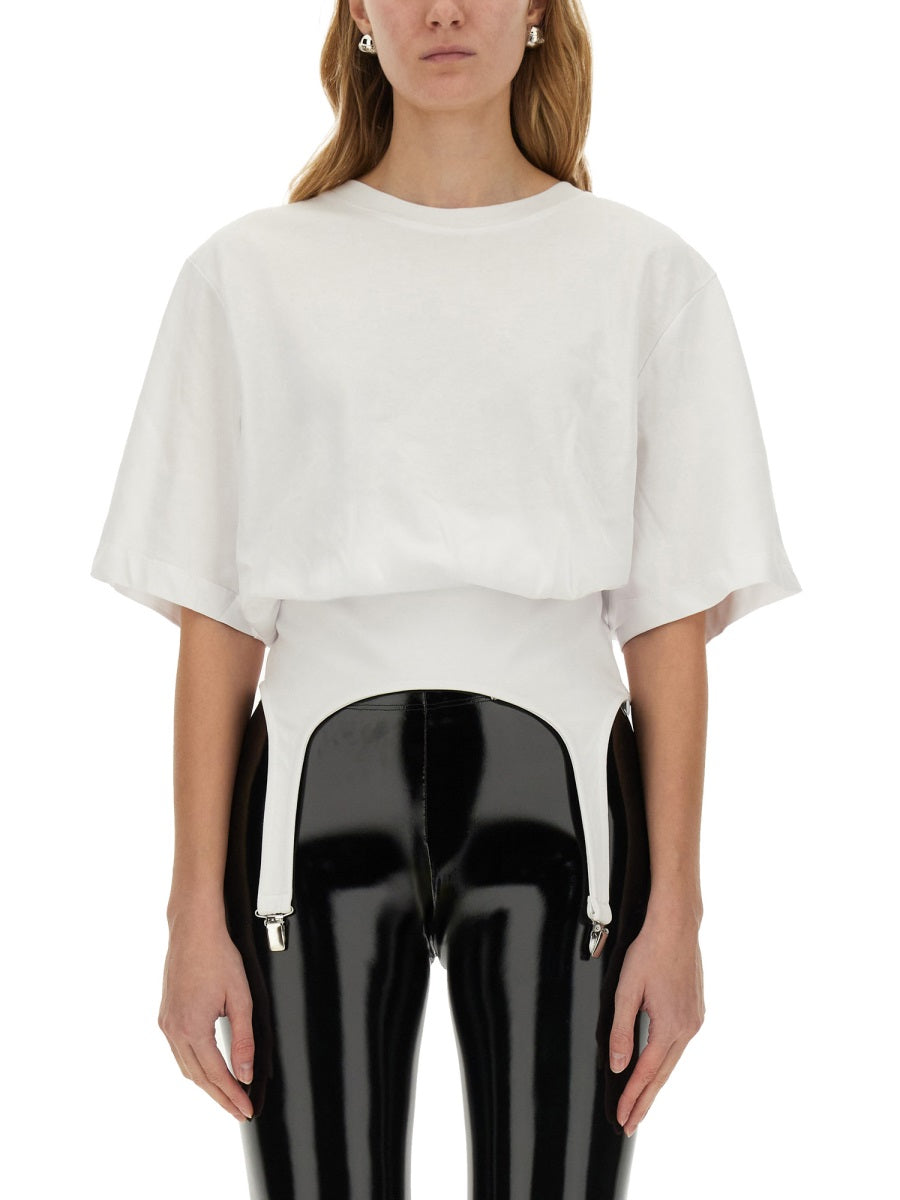 T-SHIRT WITH SUSPENDERS