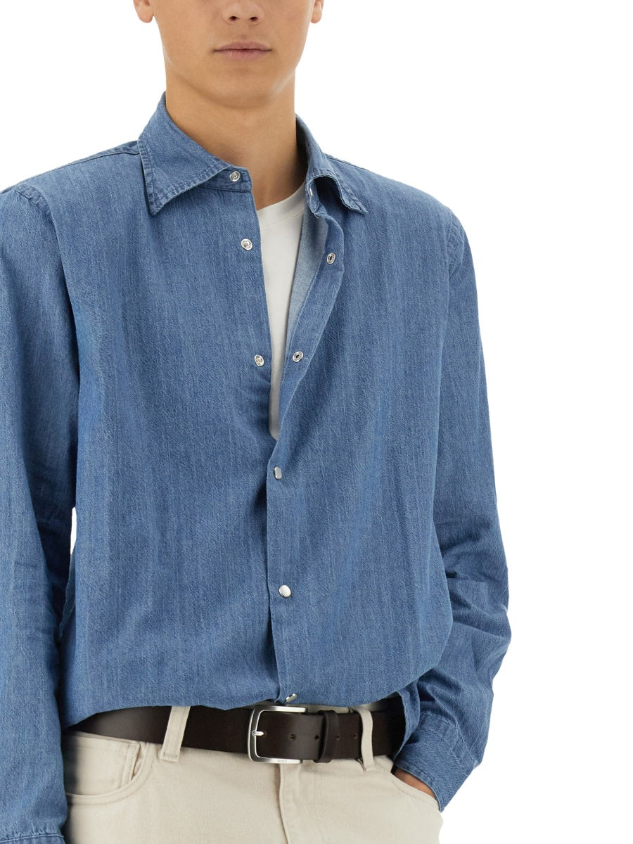 DENIM "WEST" SHIRT