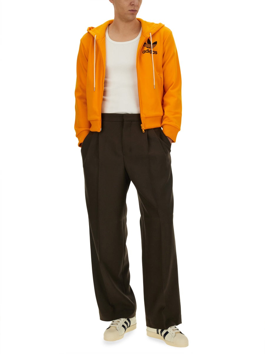 HOODED TRACK SWEATSHIRT