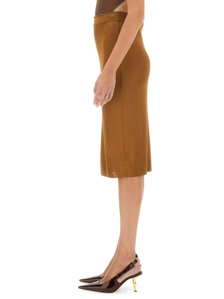 KNIT PENCIL SKIRT