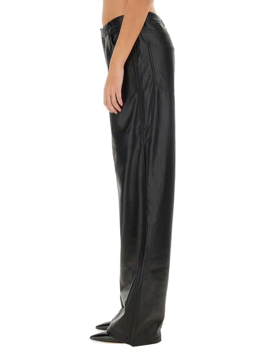 FAUX LEATHER PANTS