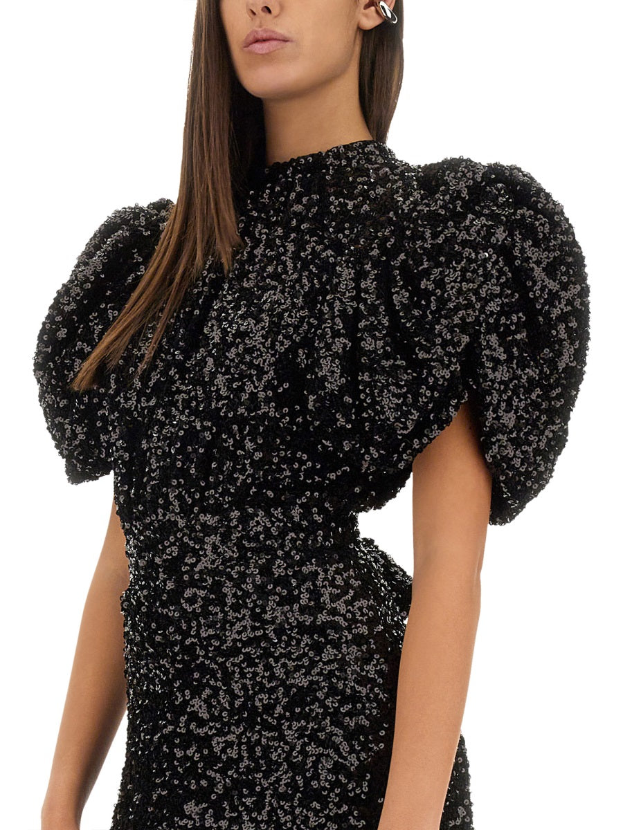 MINI DRESS WITH SEQUINS
