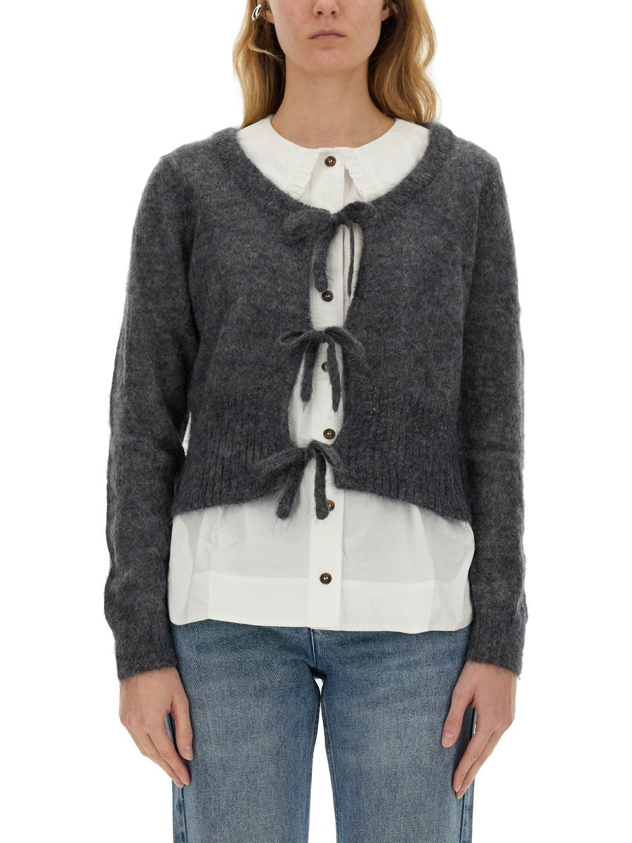 CUT OUT CARDIGAN