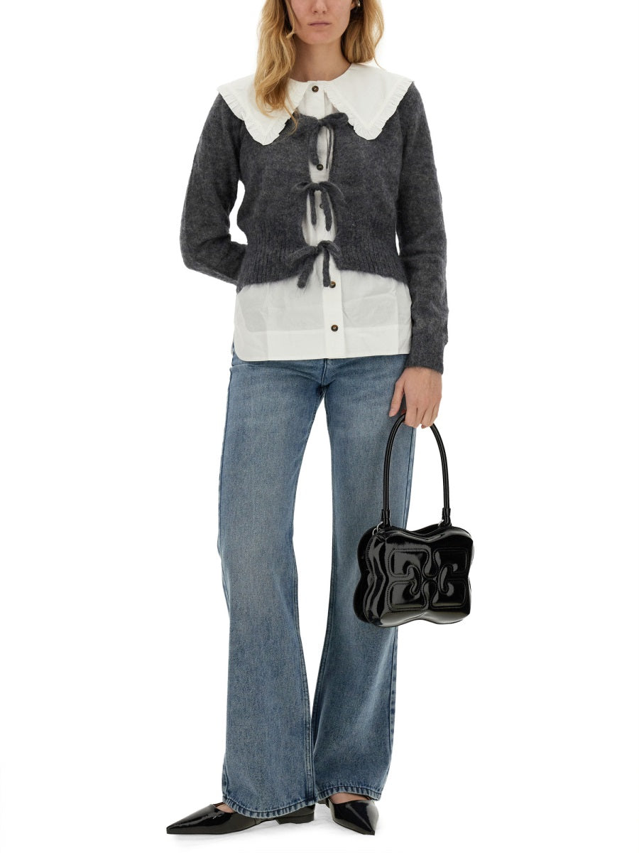 CUT OUT CARDIGAN