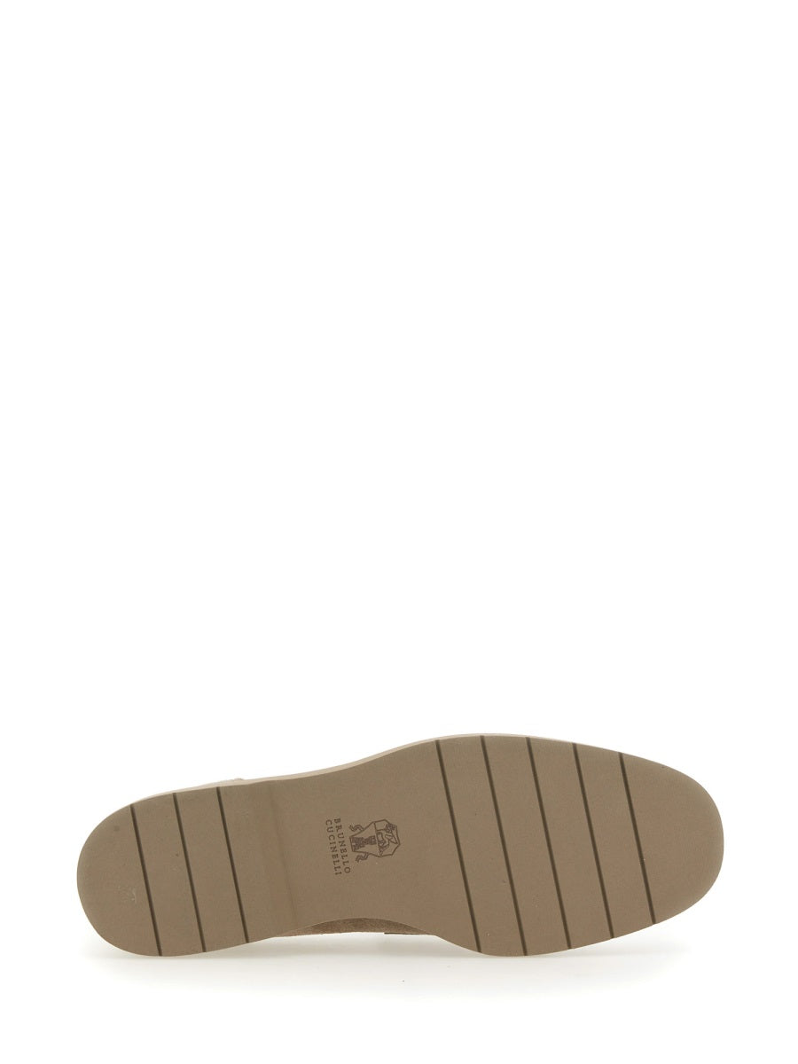 SUEDE "PENNY" LOAFER