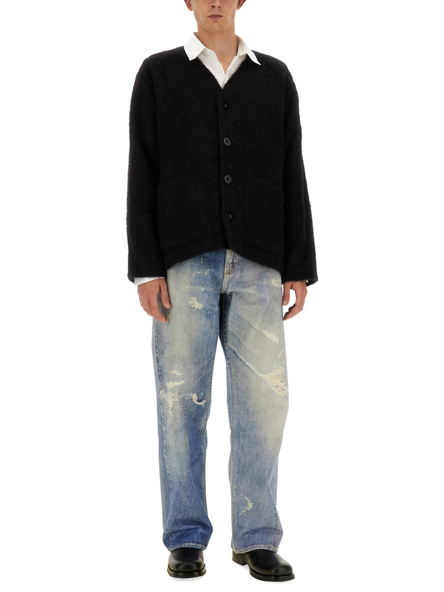 V-NECK CARDIGAN