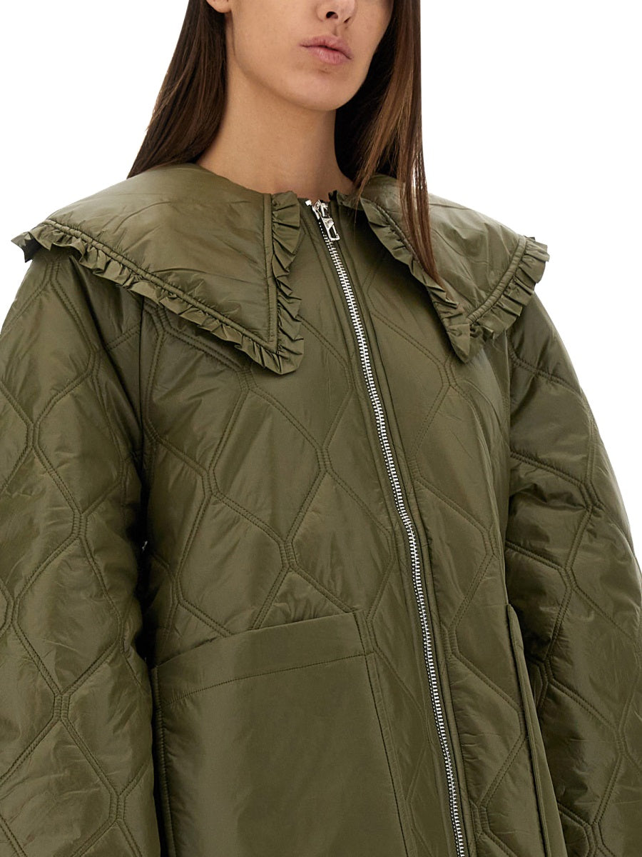 QUILTED MIDI JACKET