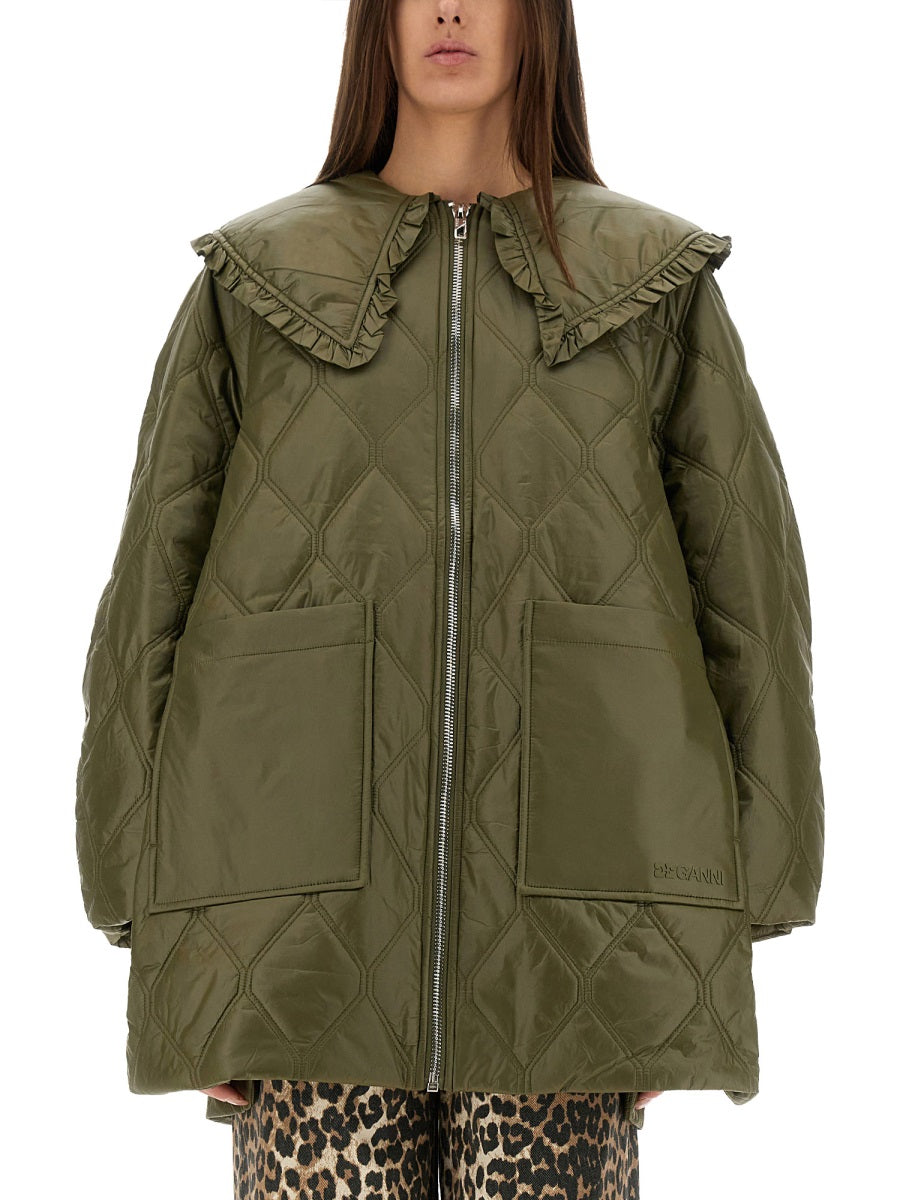 QUILTED MIDI JACKET
