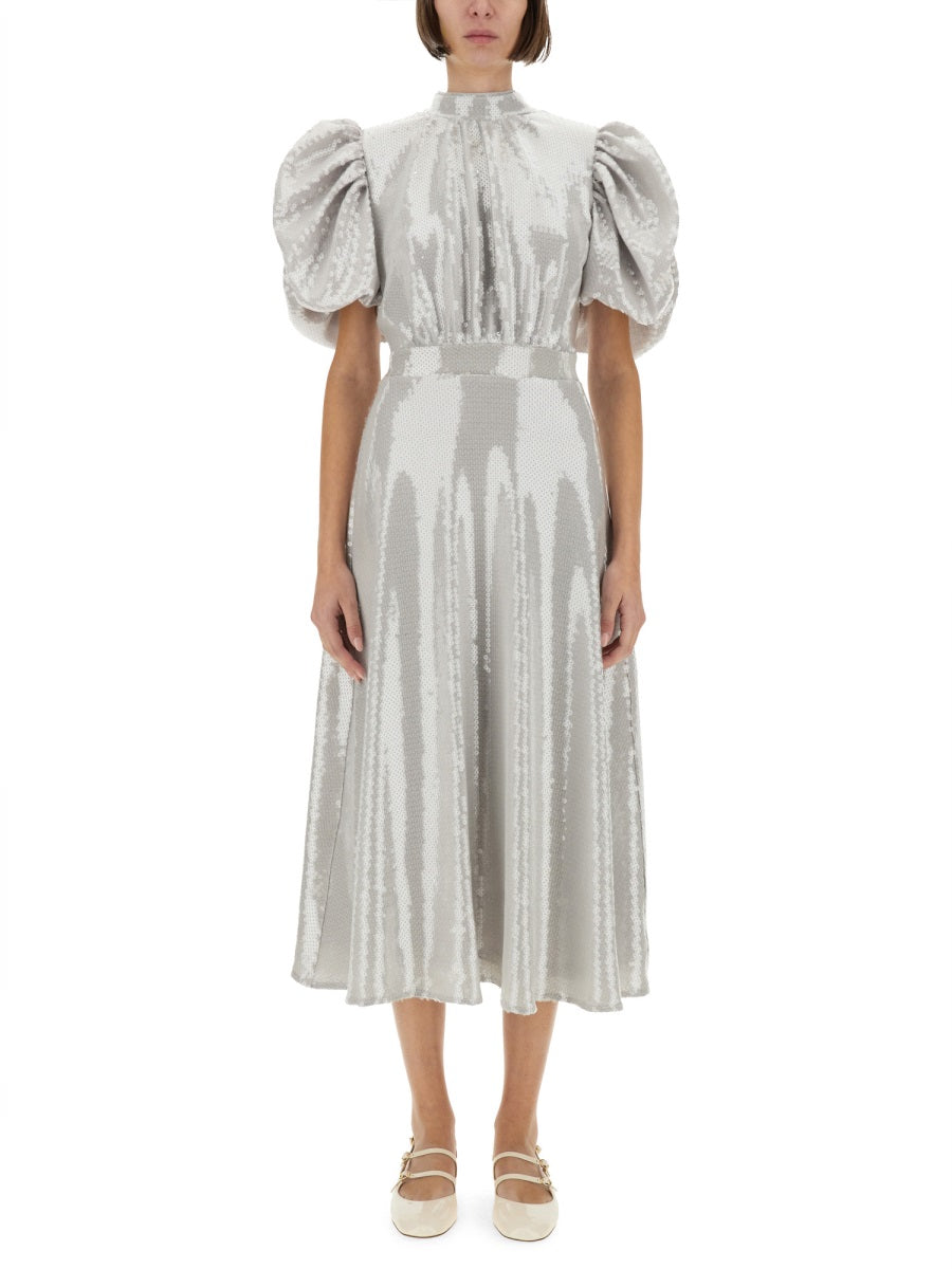 MIDI DRESS WITH SEQUINS