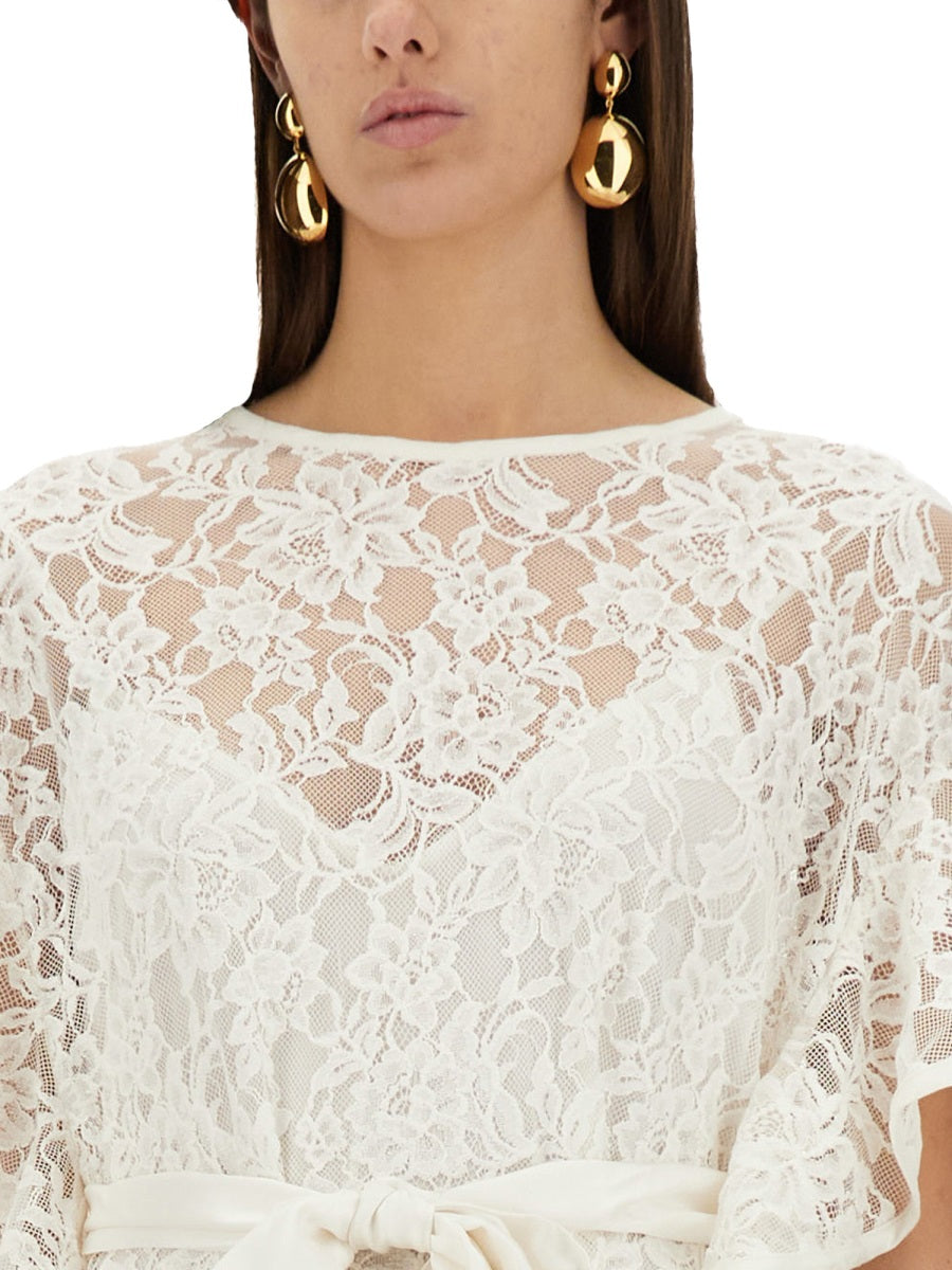 "CRUSH" LACE MIDI DRESS