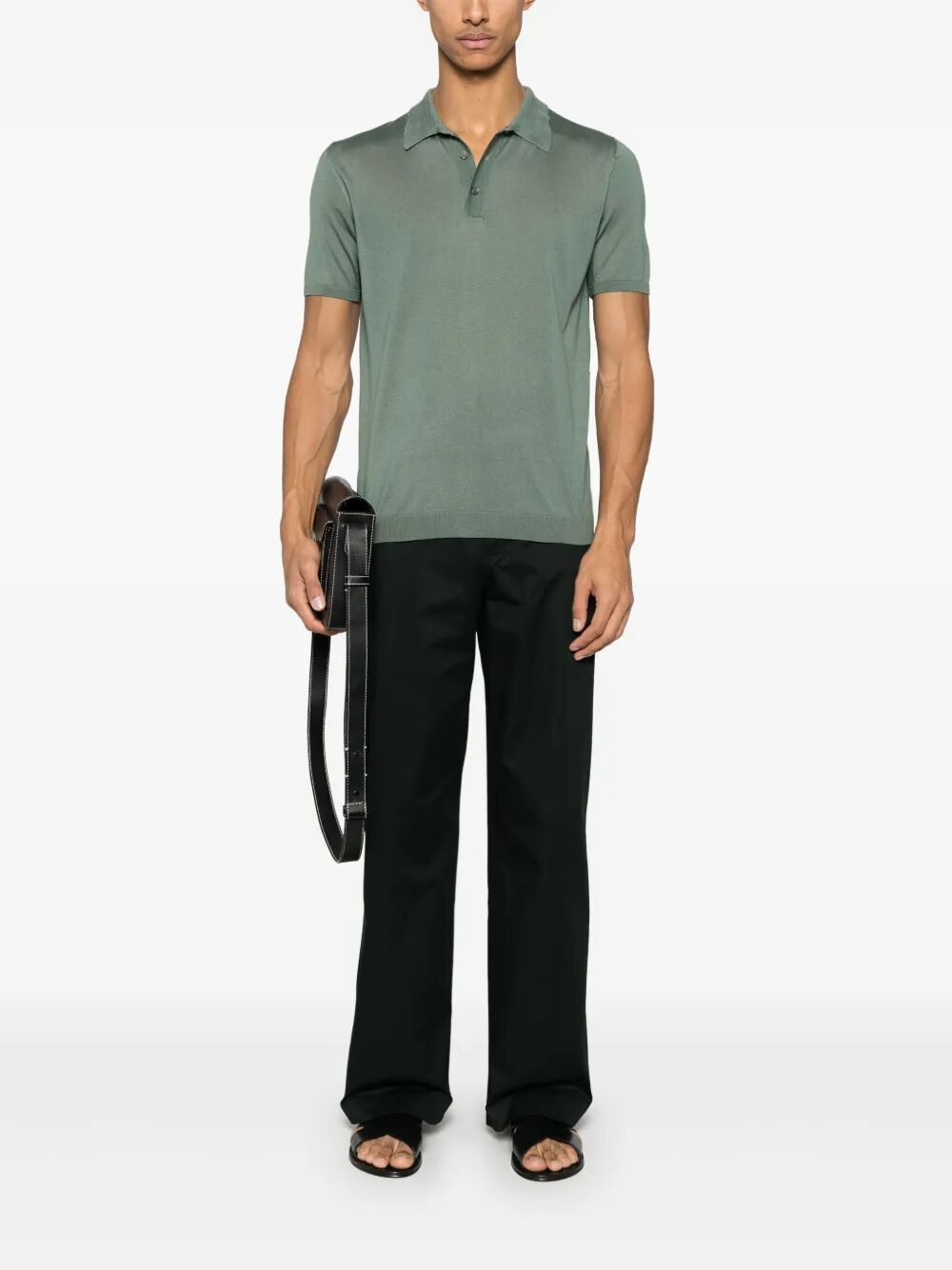 SILK LIGHTWEIGHT POLO SHIRT