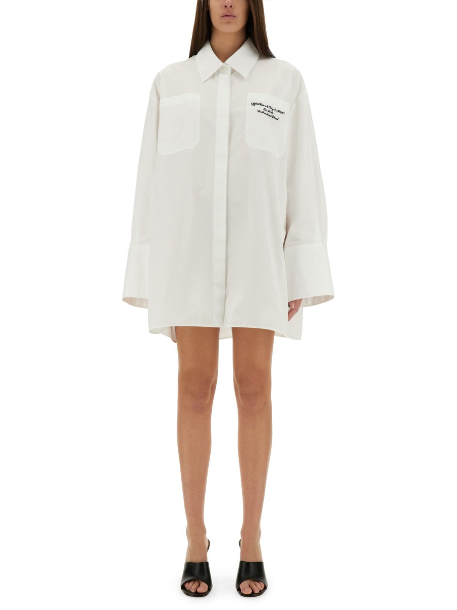 OVERSIZED POPLIN SHIRT