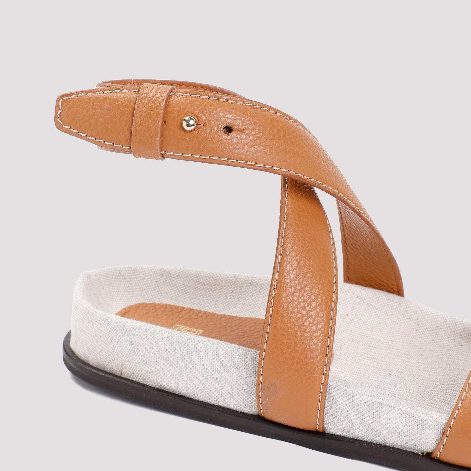 Leather Chunky Sandal
