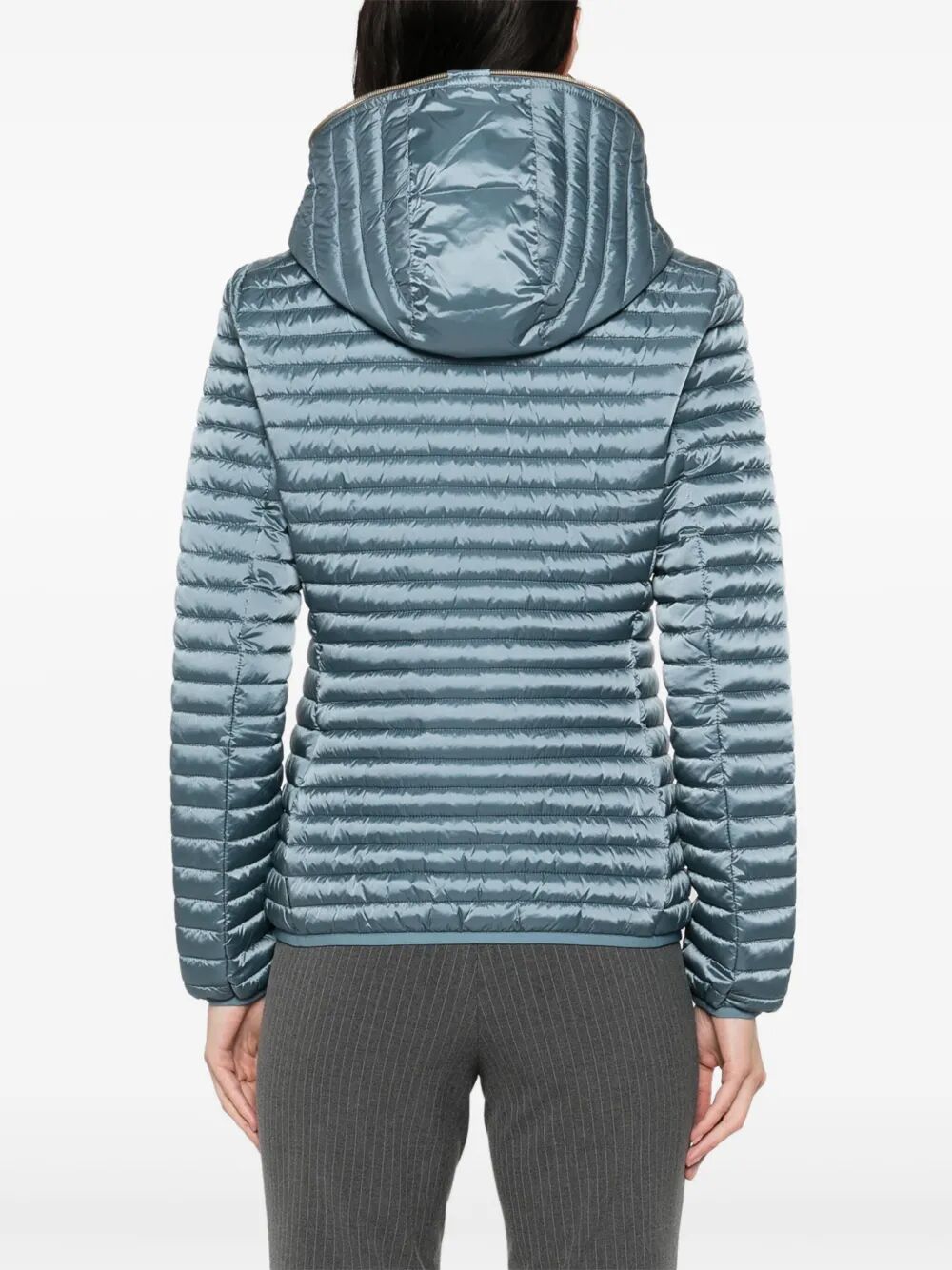 ALEXA HOODED PUFFER LIGHTWEIGHT JACKET