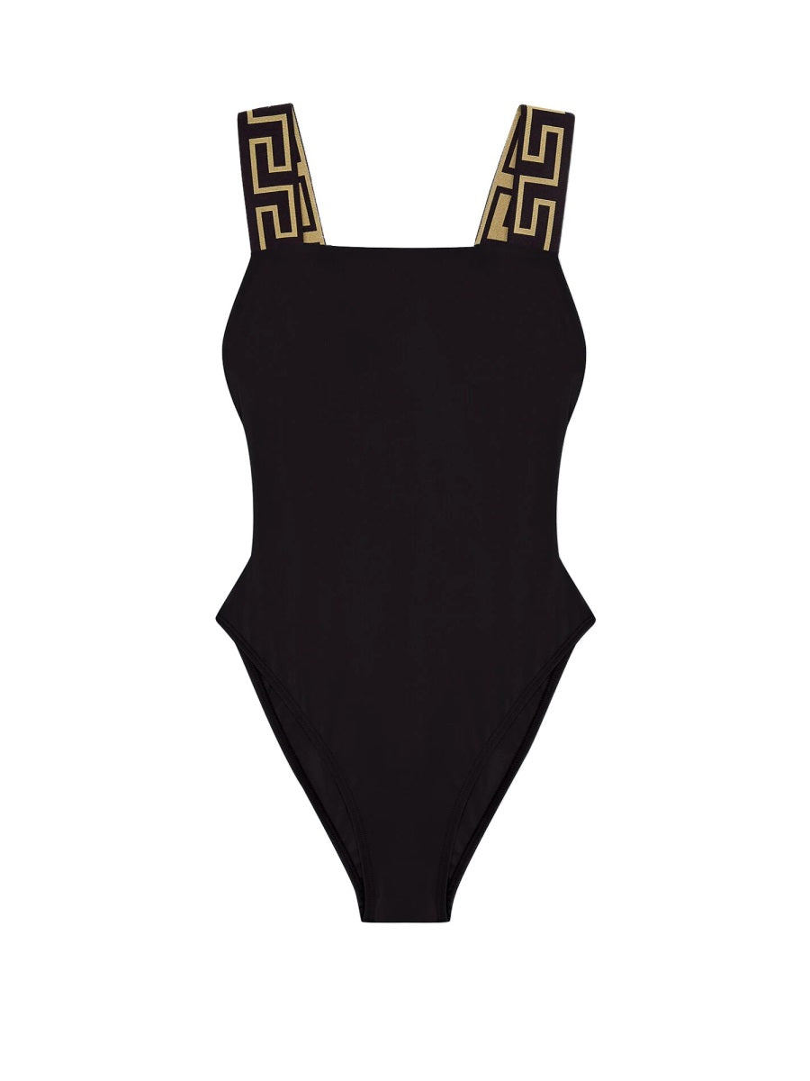 ONE PIECE SWIMSUIT WITH GREEK BORDER