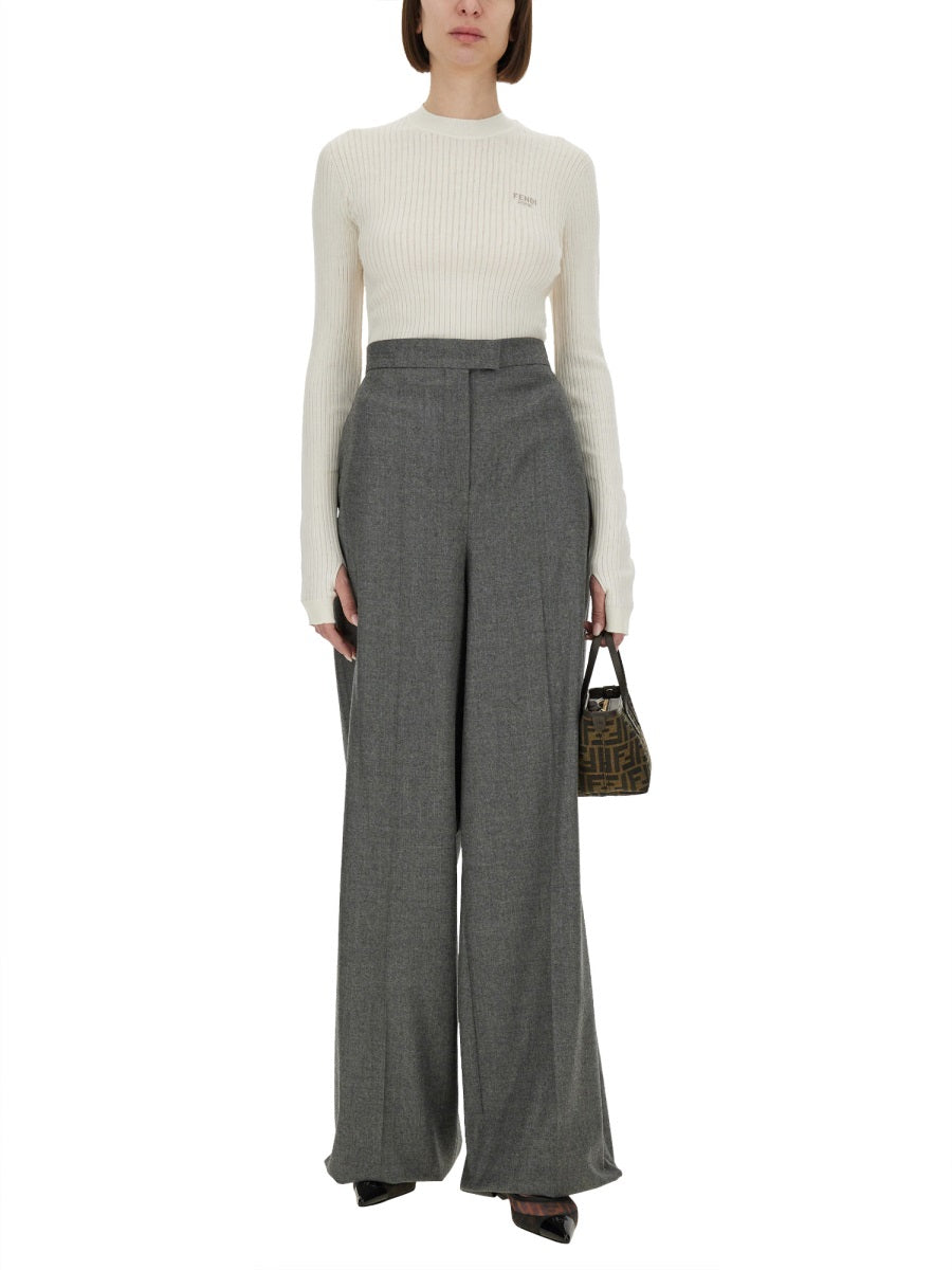 WOOL AND SILK SWEATER