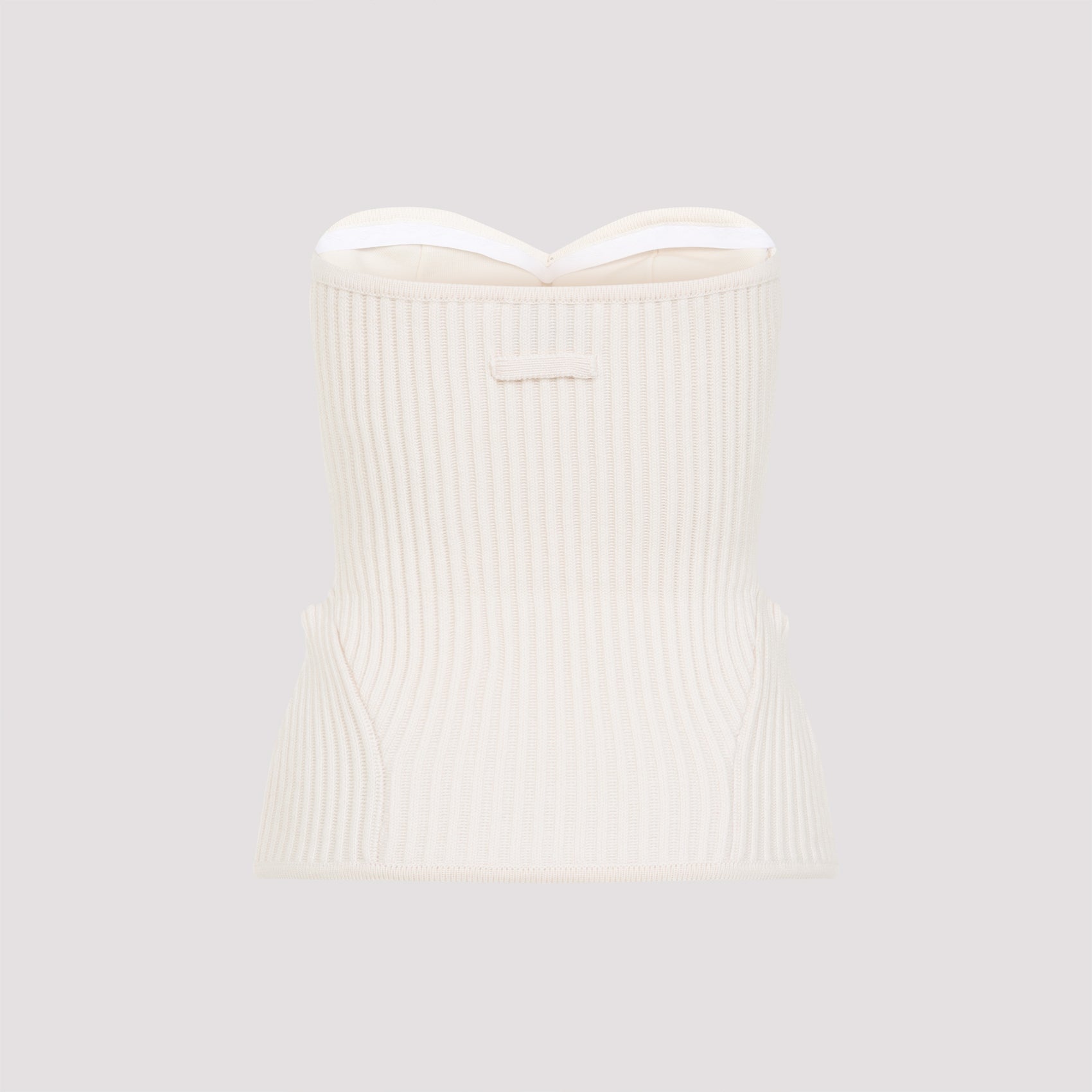 Merino Wool Ribbed Stretch Corset
