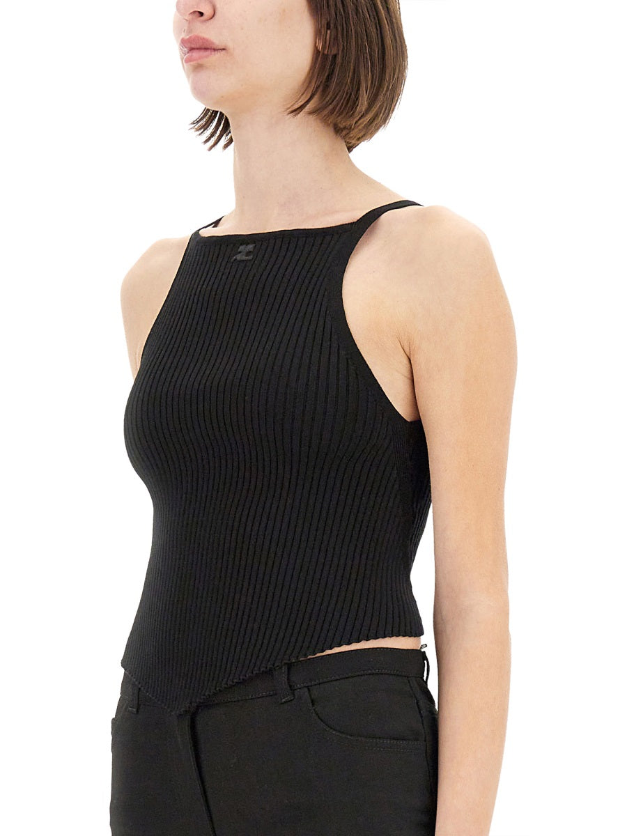 RIBBED TANK TOP