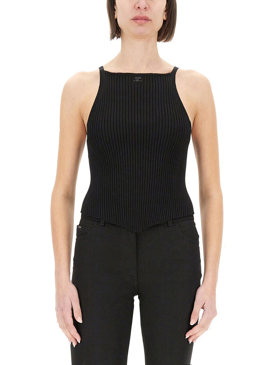 RIBBED TANK TOP