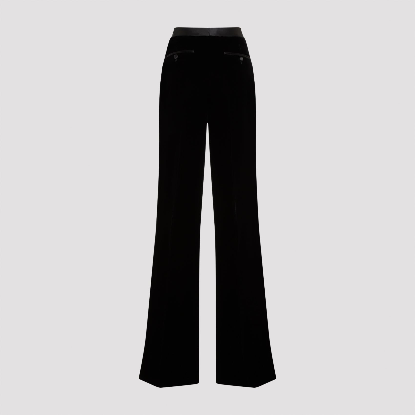 Viscose Velvet Boot Cut Pants