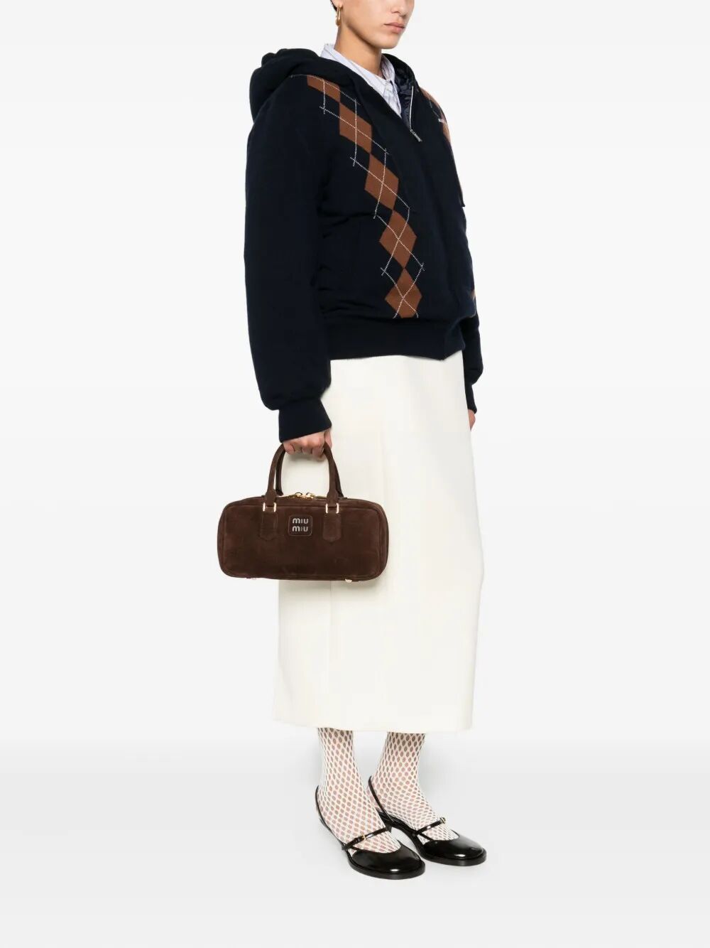 ARCADIE LARGE SUEDE BAG