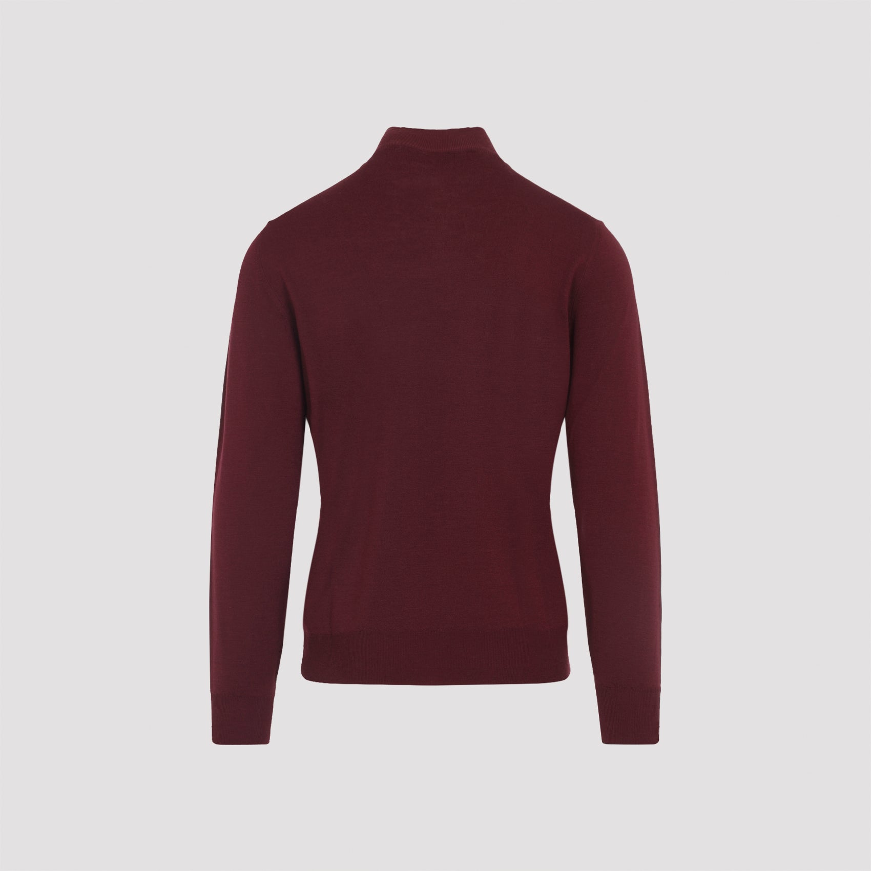 Half Zip High Neck Sweater
