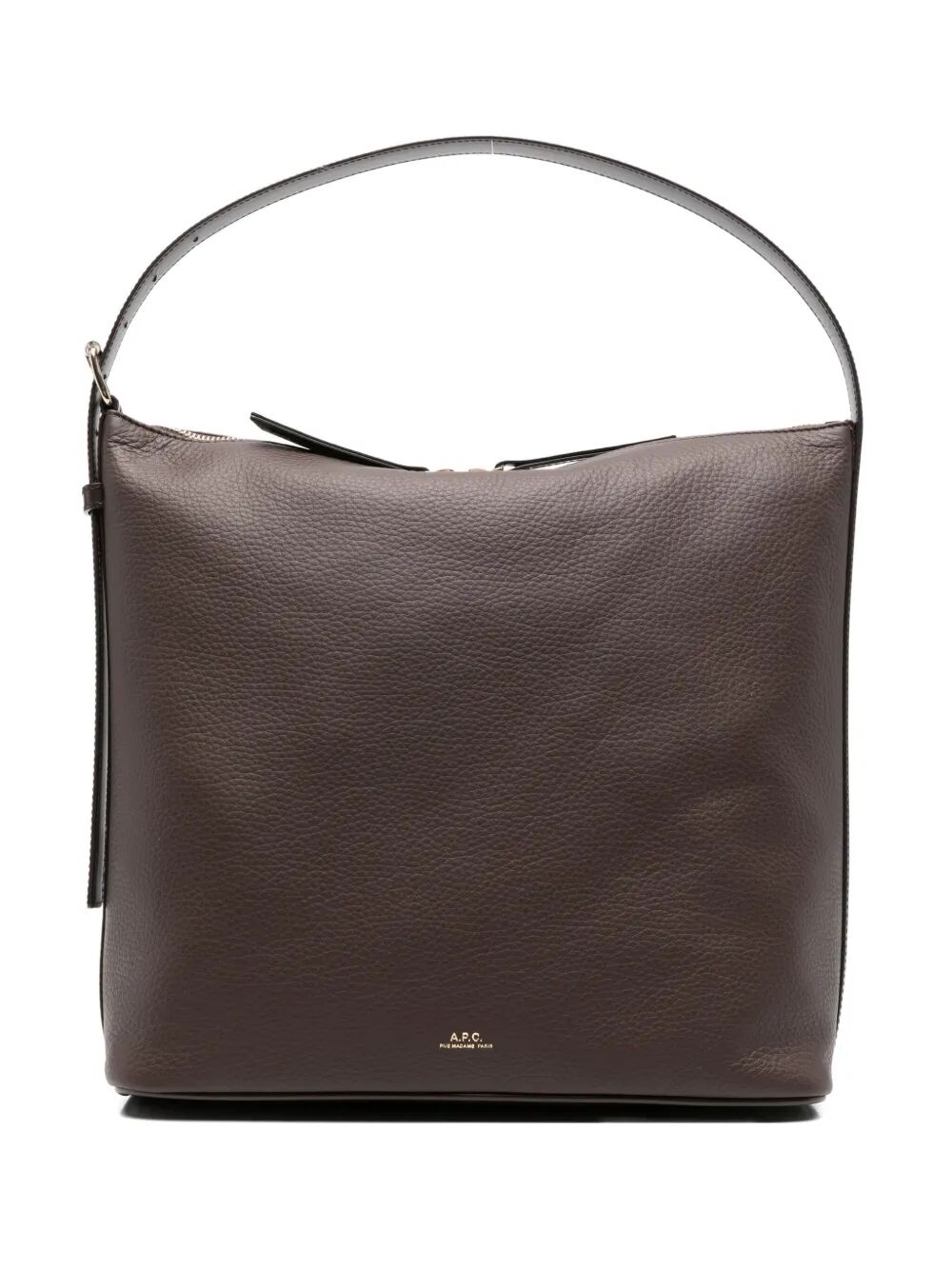 VERA SHOULDER BAG IN GRAINED LEATHER