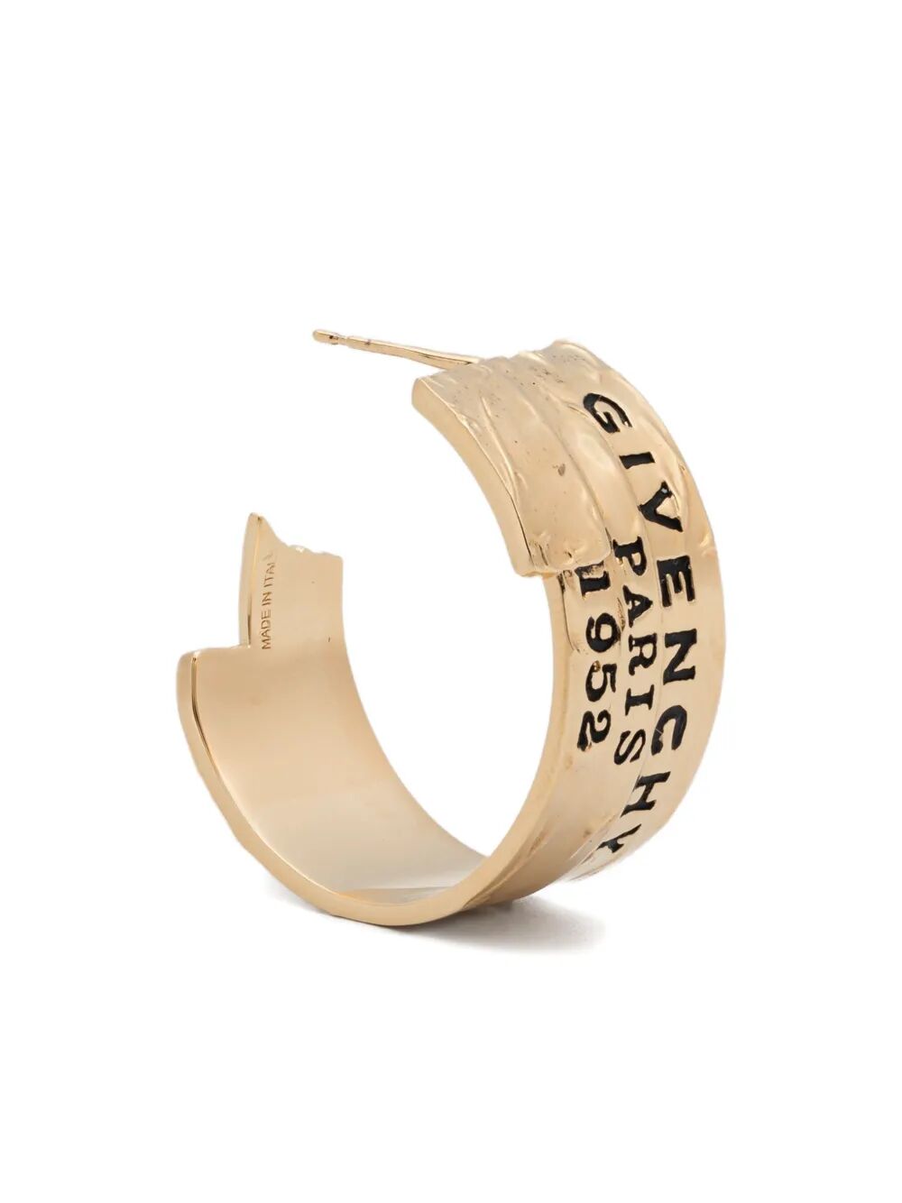 ORECCHINI GIVENCHY TAPE IN METALLO E SMALTO