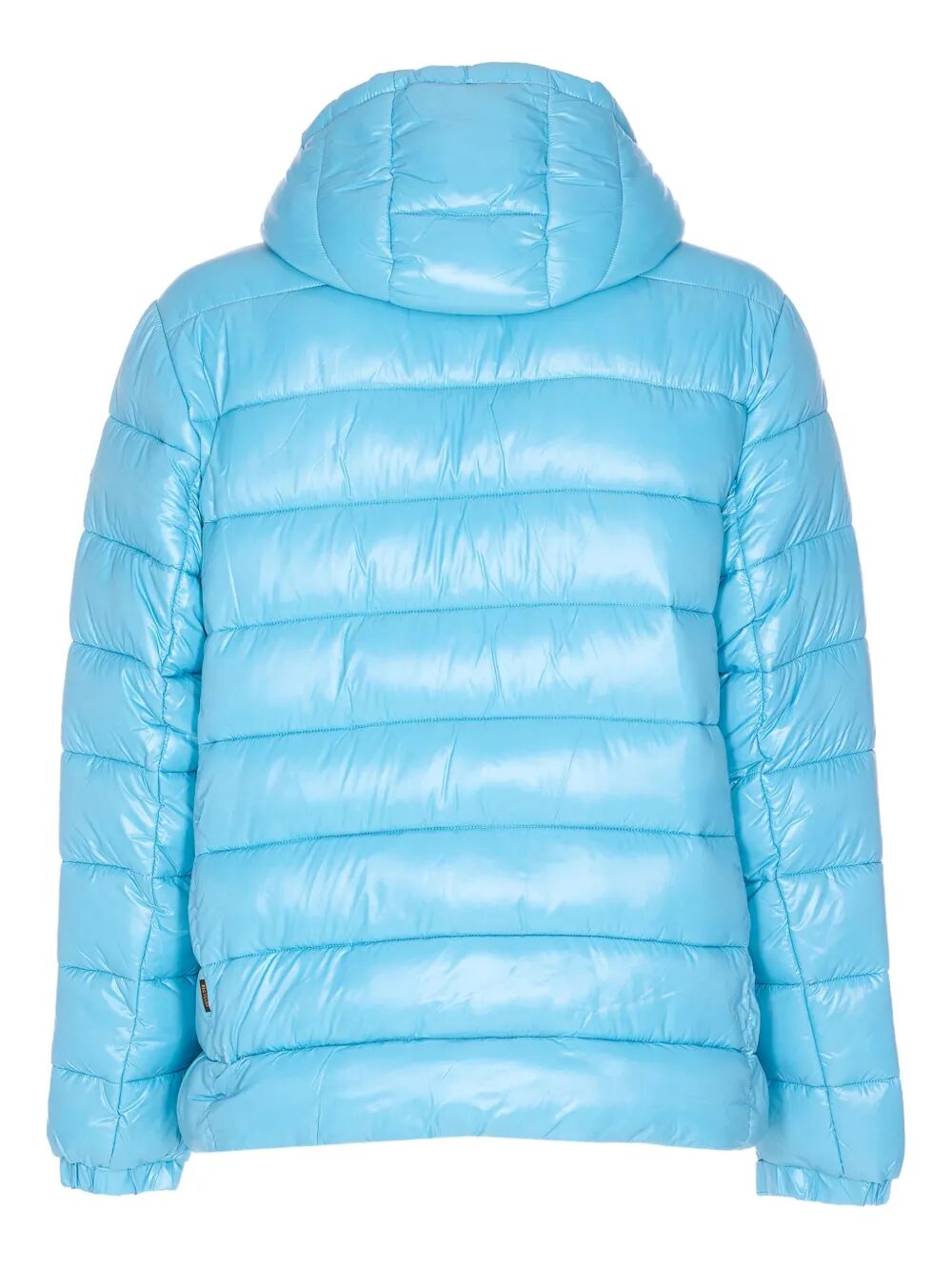 FLORIAN DOWN JACKET WITH LACQUERED FINISH AND REMOVABLE HOOD