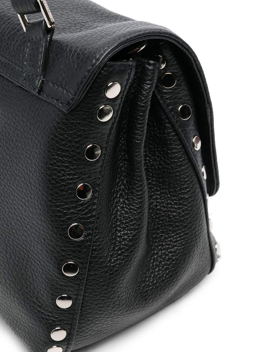 TUMBLED LEATHER SMALL POSTINA DAILY GIORNO BAG