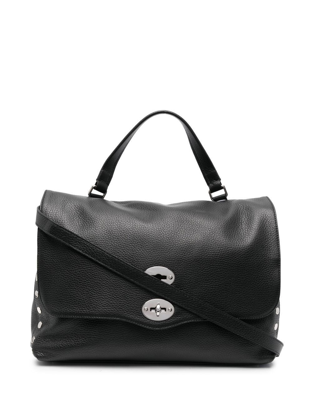 TUMBLED LEATHER MEDIUM POSTINA DAILY GIORNO BAG