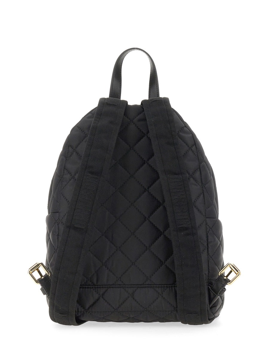 QUILTED NYLON BACKPACK
