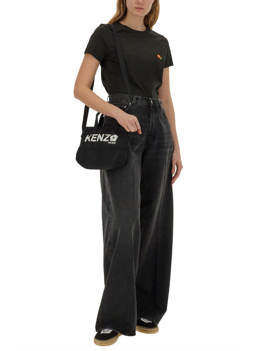 T-SHIRT WITH "POP" EMBROIDERY