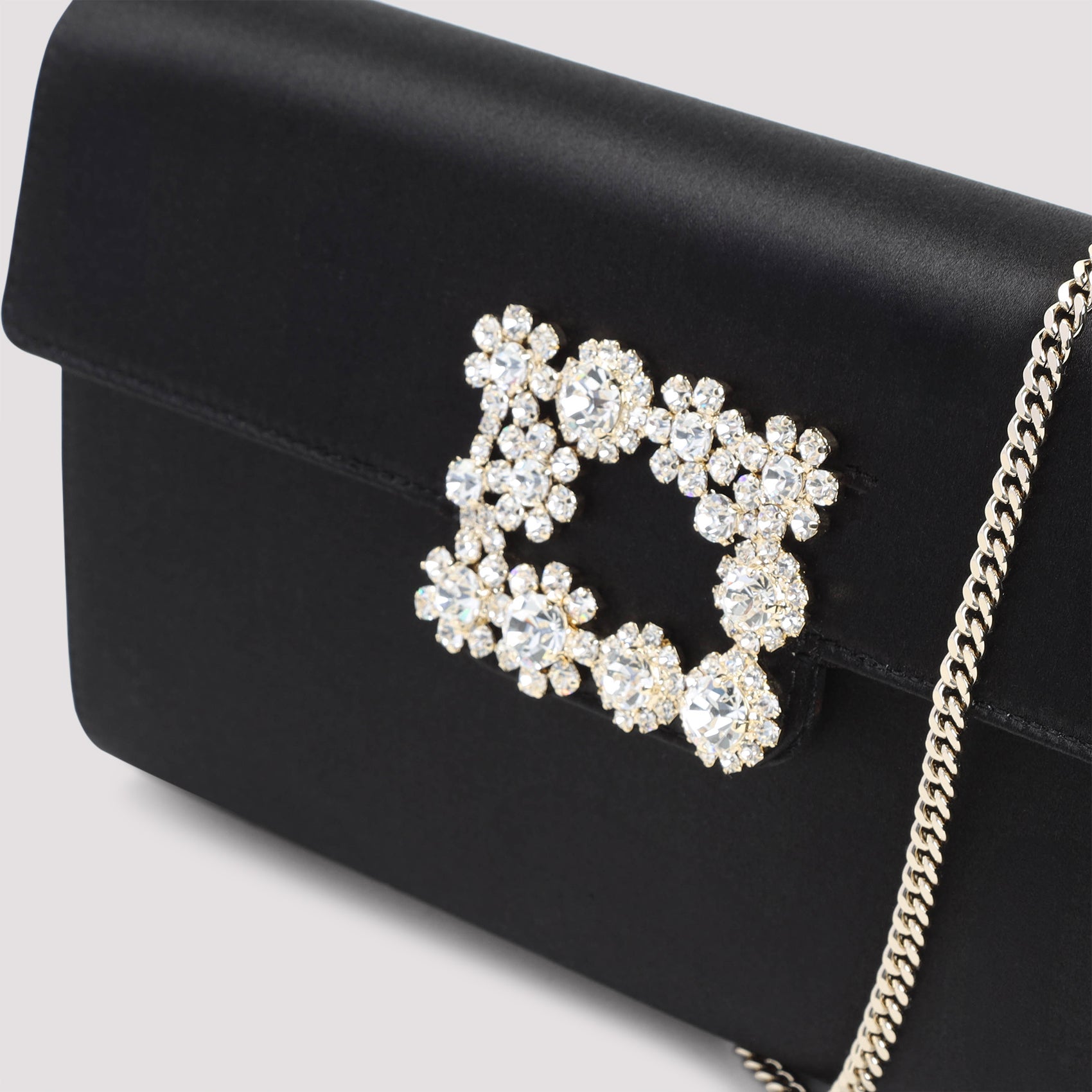 Envelope Flap Flower Buckle Handbag