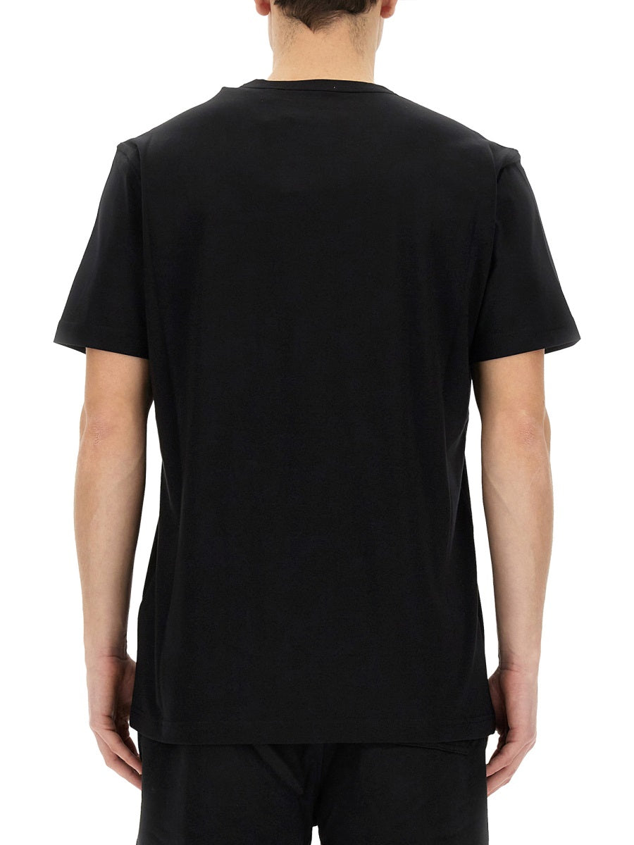 T-SHIRT WITH LOGO PATCH