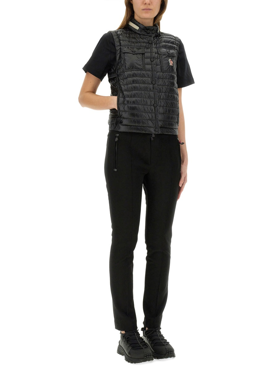 PADDED VEST WITH LOGO