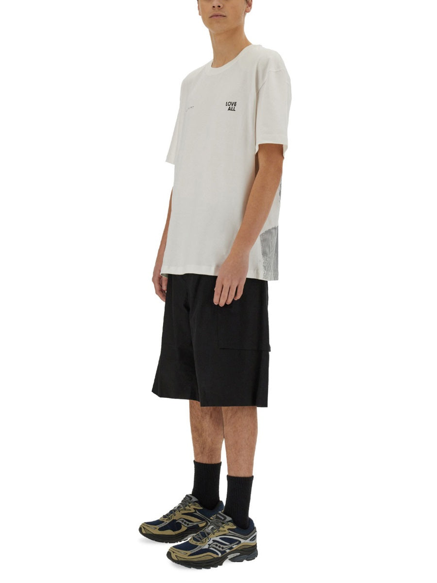 JESUS LOVE ALL PRINT T-SHIRT