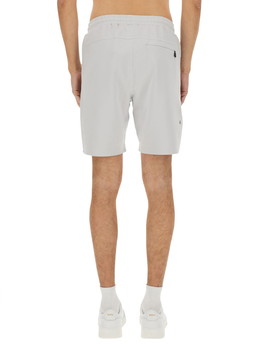 TECHNICAL FABRIC BERMUDA SHORTS