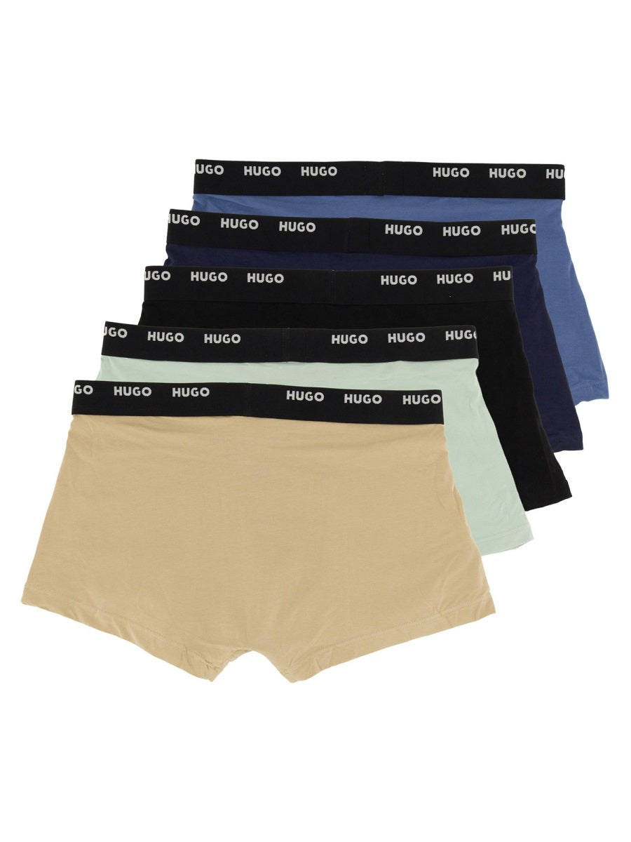 PACK OF FIVE BOXER SHORTS