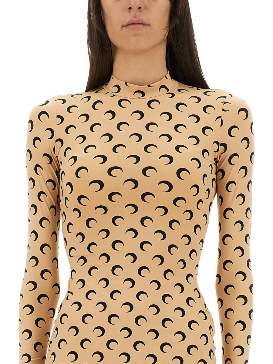 "MOON" TURTLENECK T-SHIRT