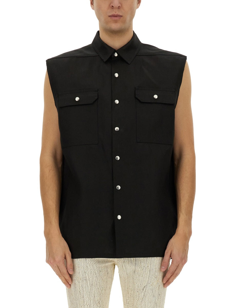 SLEEVELESS OUTERSHIRT "JUMBO"