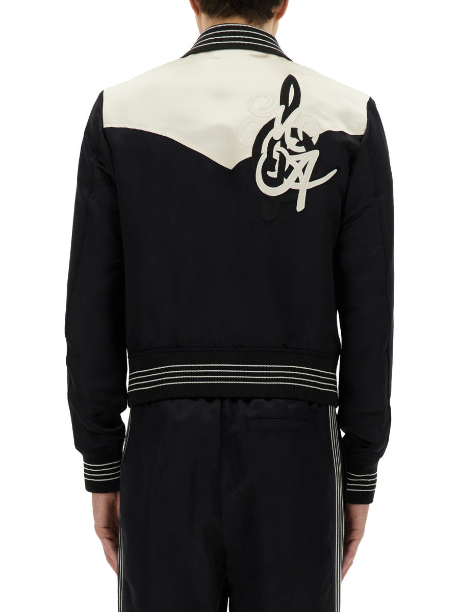 JACKET WITH EMBROIDERY