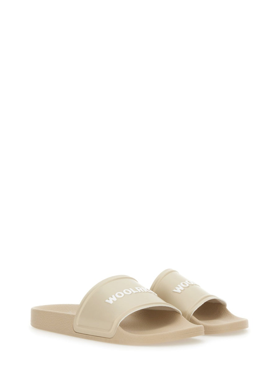 SLIDE SANDAL WITH LOGO