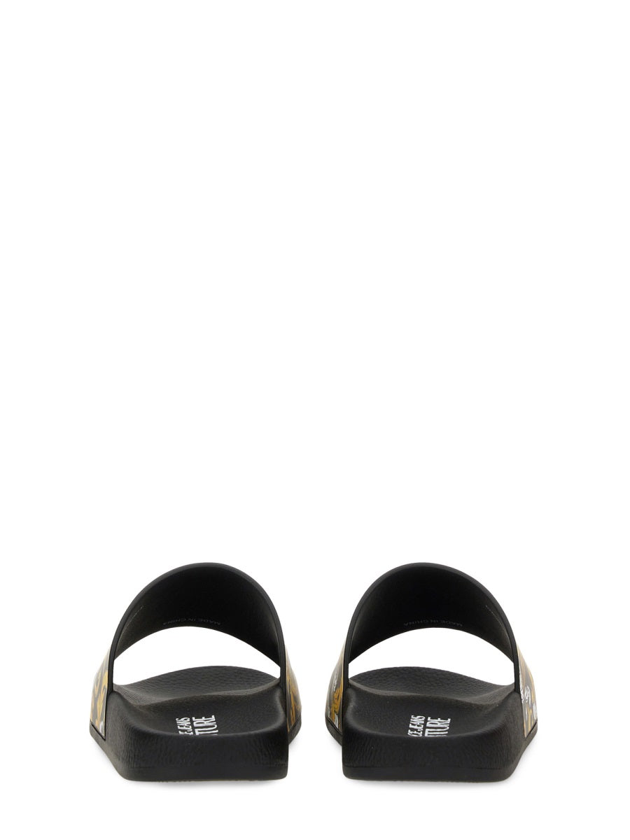 SLIDE SANDAL WITH LOGO
